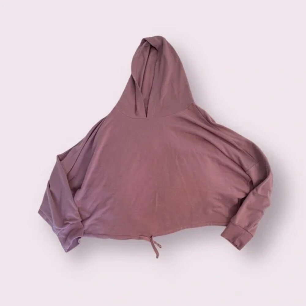 La Senza Purple Cropped Hoodie